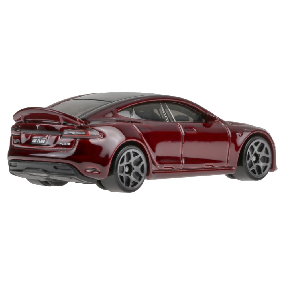 2025 Tesla Model S Plaid Red: Image 4