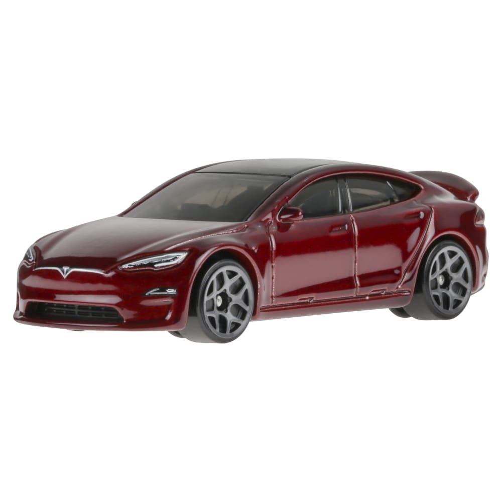 2025 Tesla Model S Plaid Red: Image 3