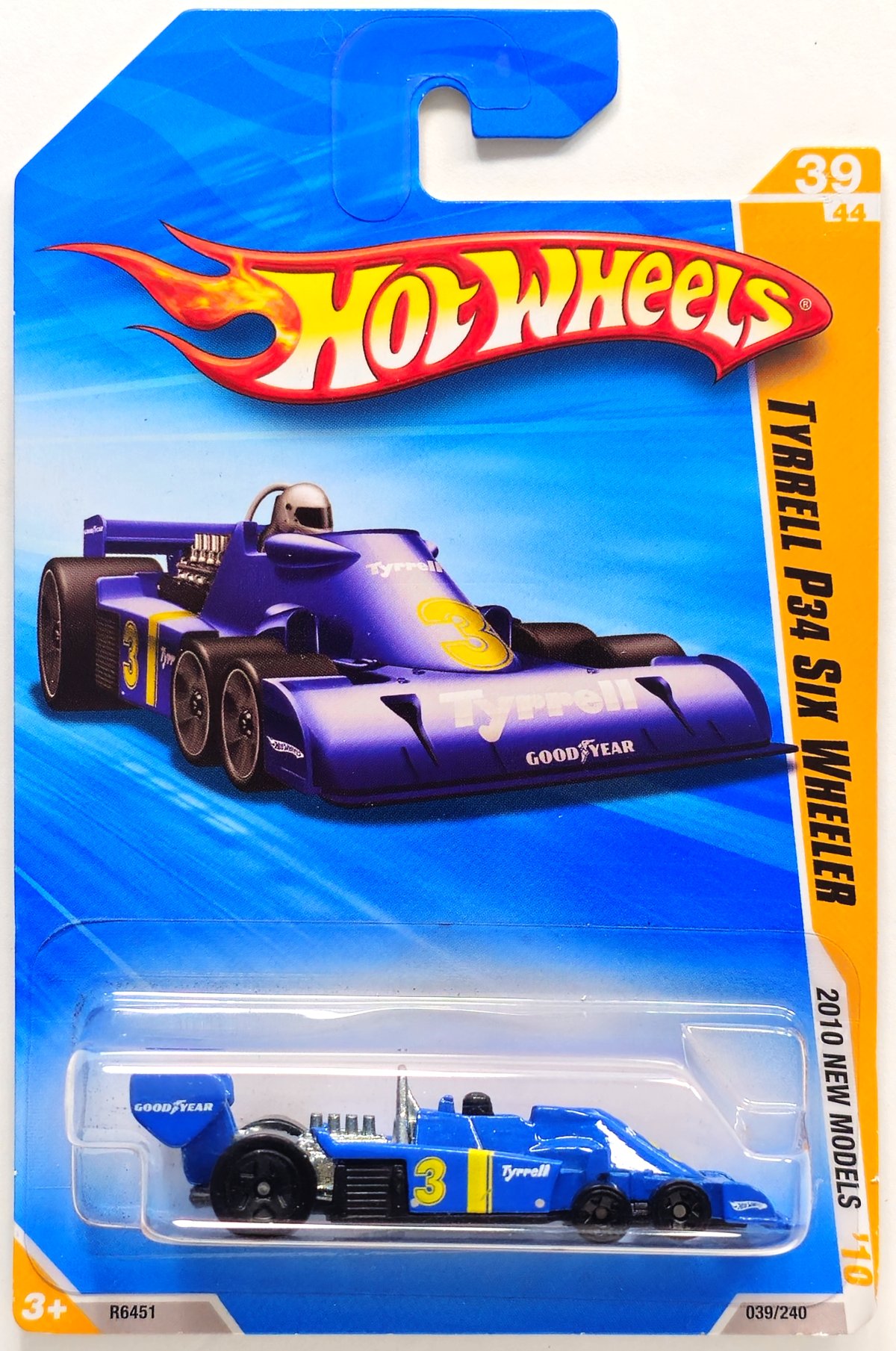 Hot Wheels Tyrrell P34 Six Wheeler