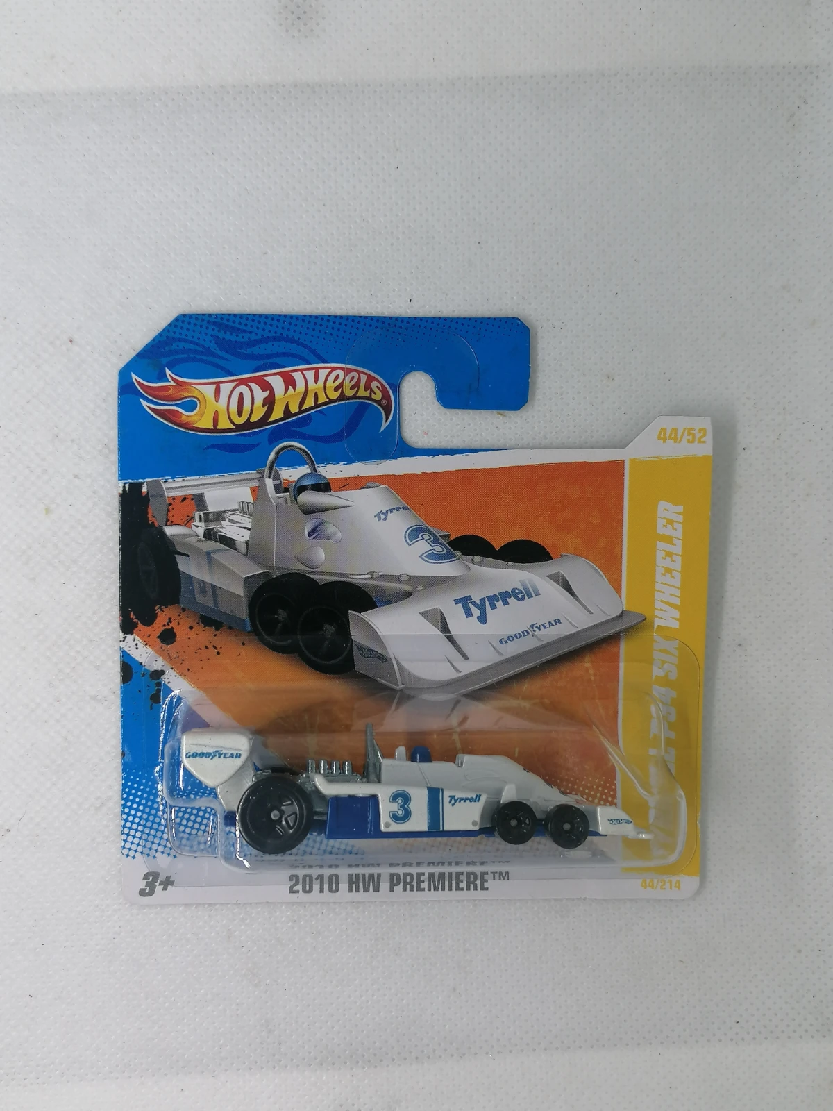 2010 Tyrrell P34 Six Wheeler White: Short: Image 2