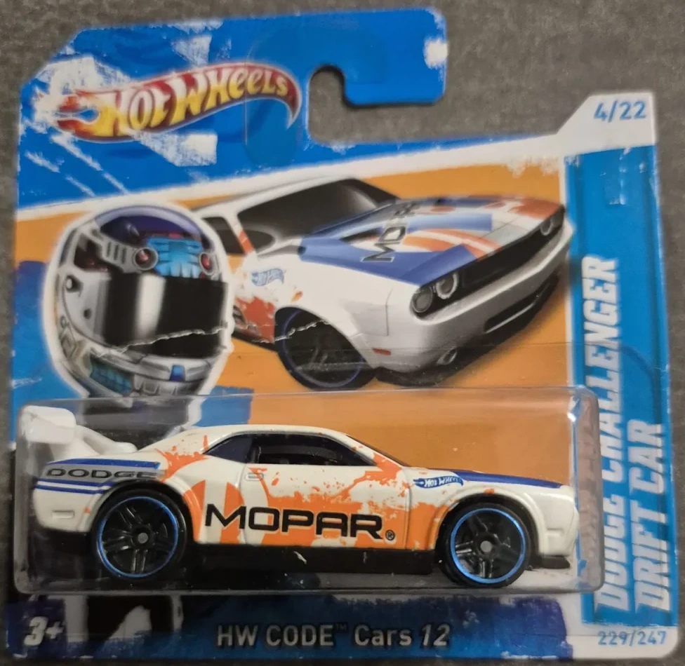 2012 Dodge Challenger Drift Car White: Short: Image 2