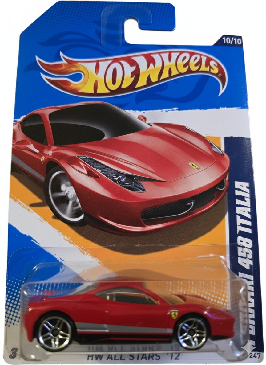 Hot Wheels Ferrari 458 Italia