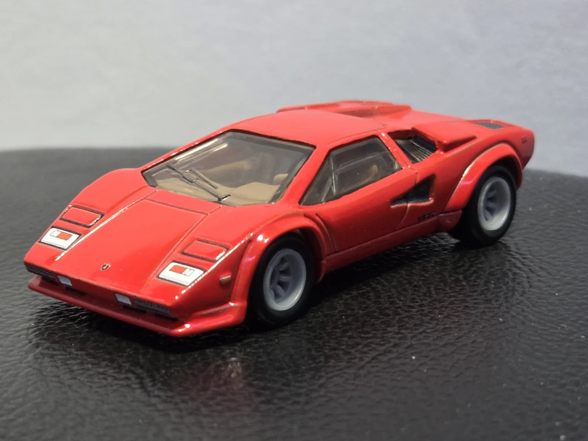 2025 Lamborghini Countach LP5000 QV & Lancia Stratos Zero Red: No Package: Image 4
