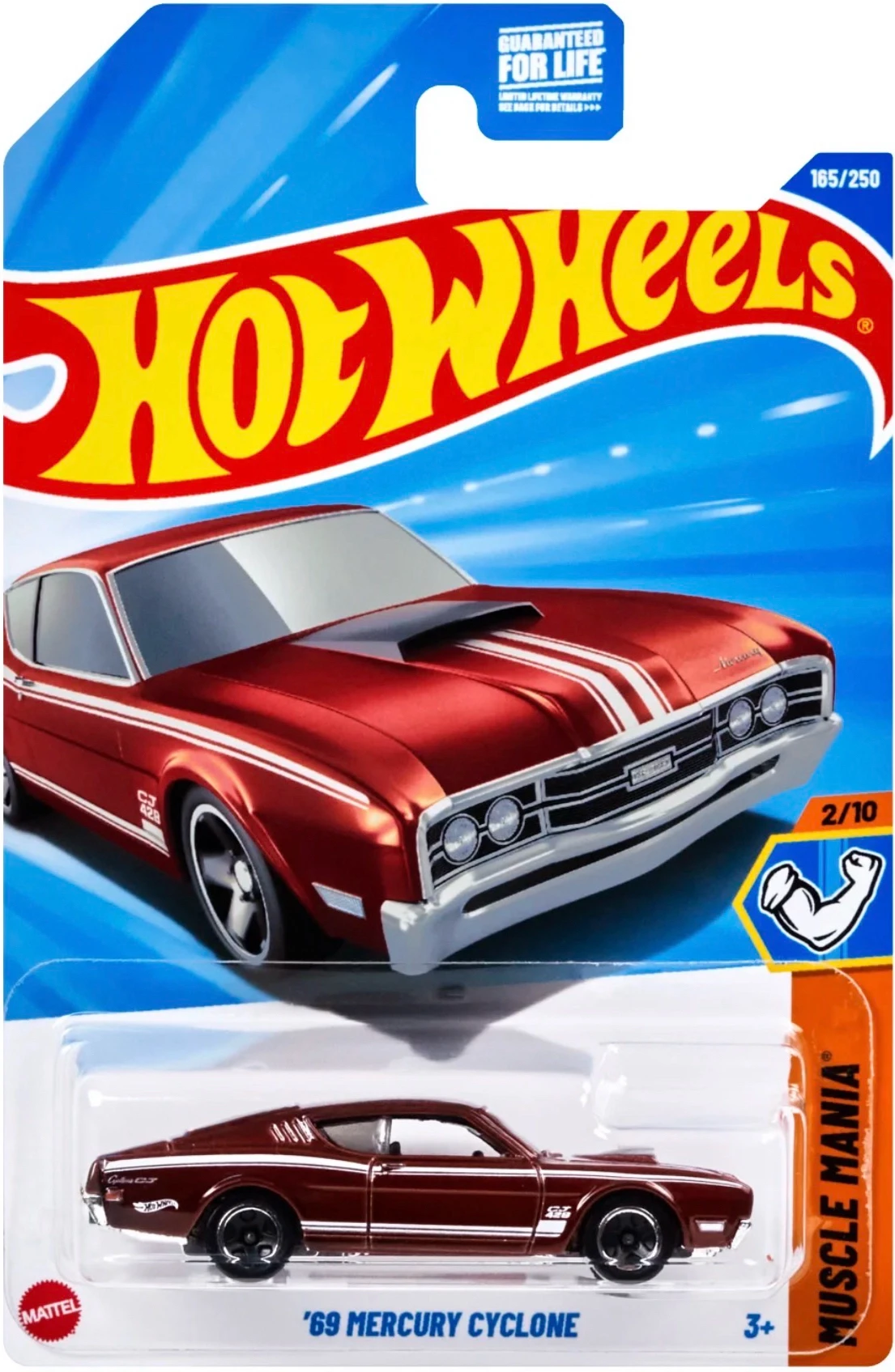2025 69 Mercury Cyclone Red: Long (US): Image 4