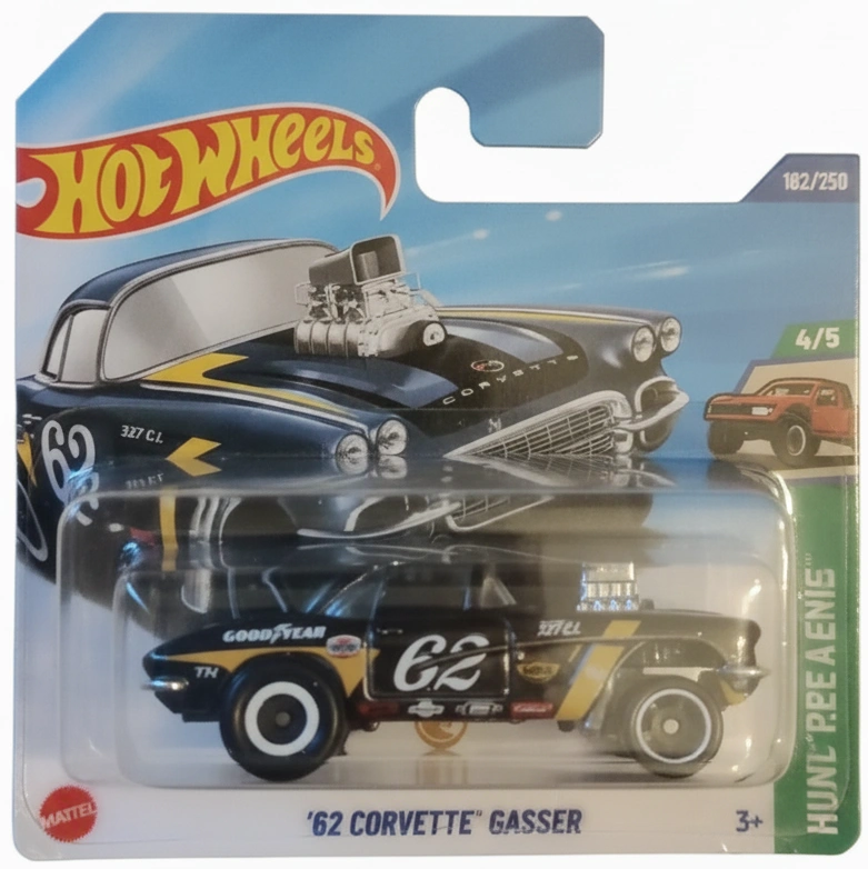 2025 62 Corvette Gasser Black: Short: Image 2