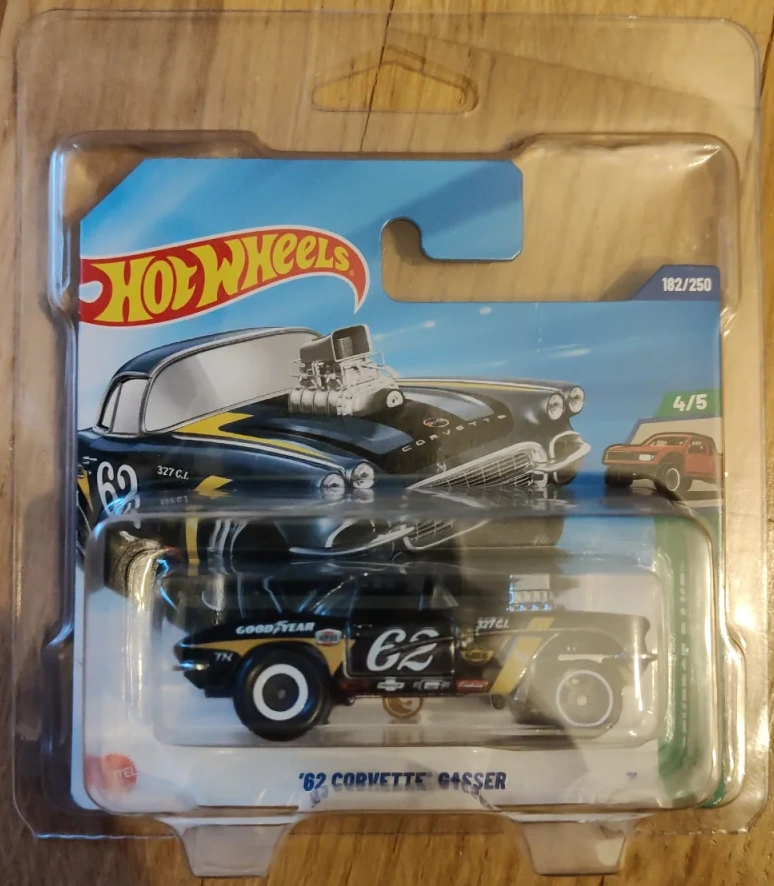 2025 62 Corvette Gasser Black: Short: Image 2