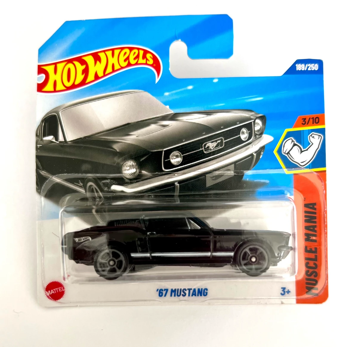 2025 67 Mustang Black: Short: Image 2