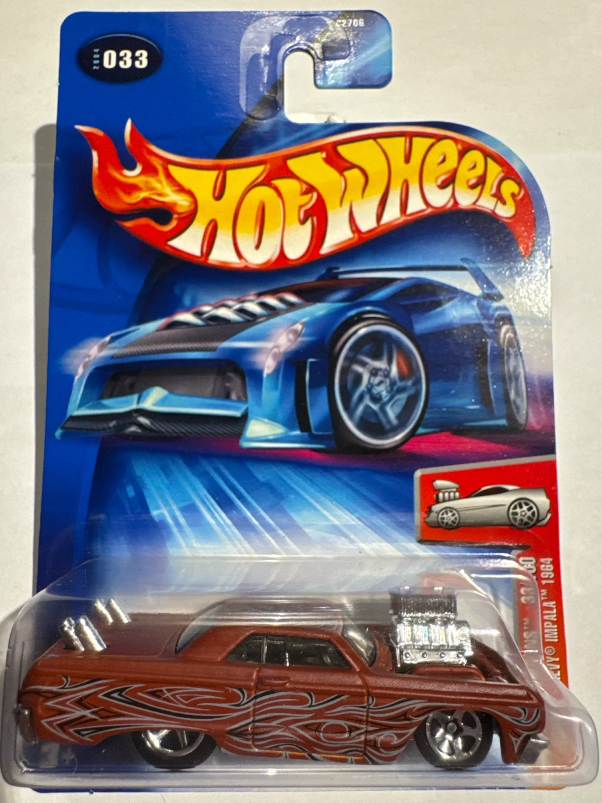 2004 Tooned 64 Chevy Impala Bronze: Long (INT): Image 3