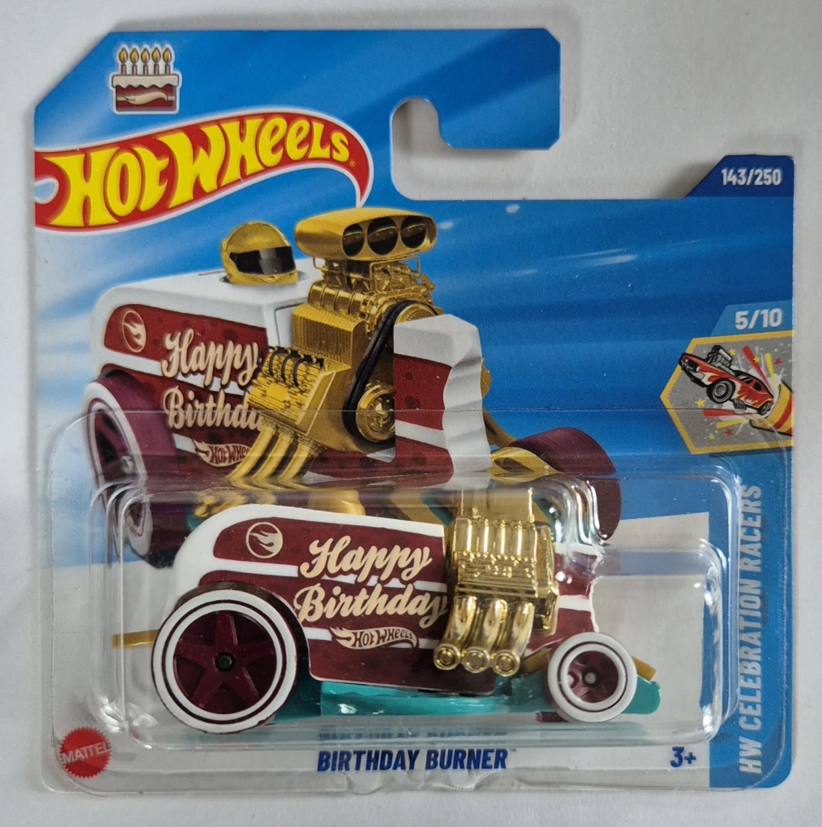 2025 Birthday Burner Red: Short: Image 2
