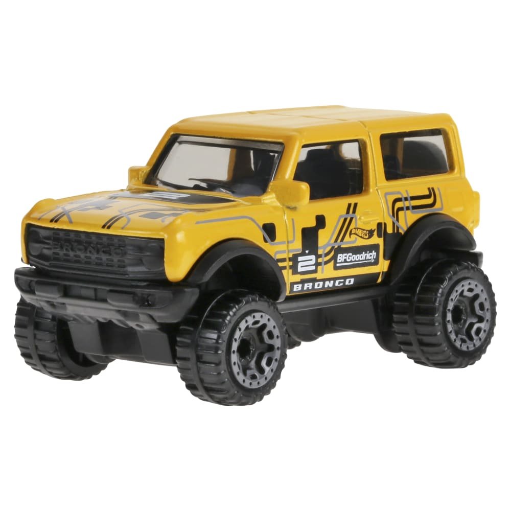 2025 21 Ford Bronco Yellow: Image 2