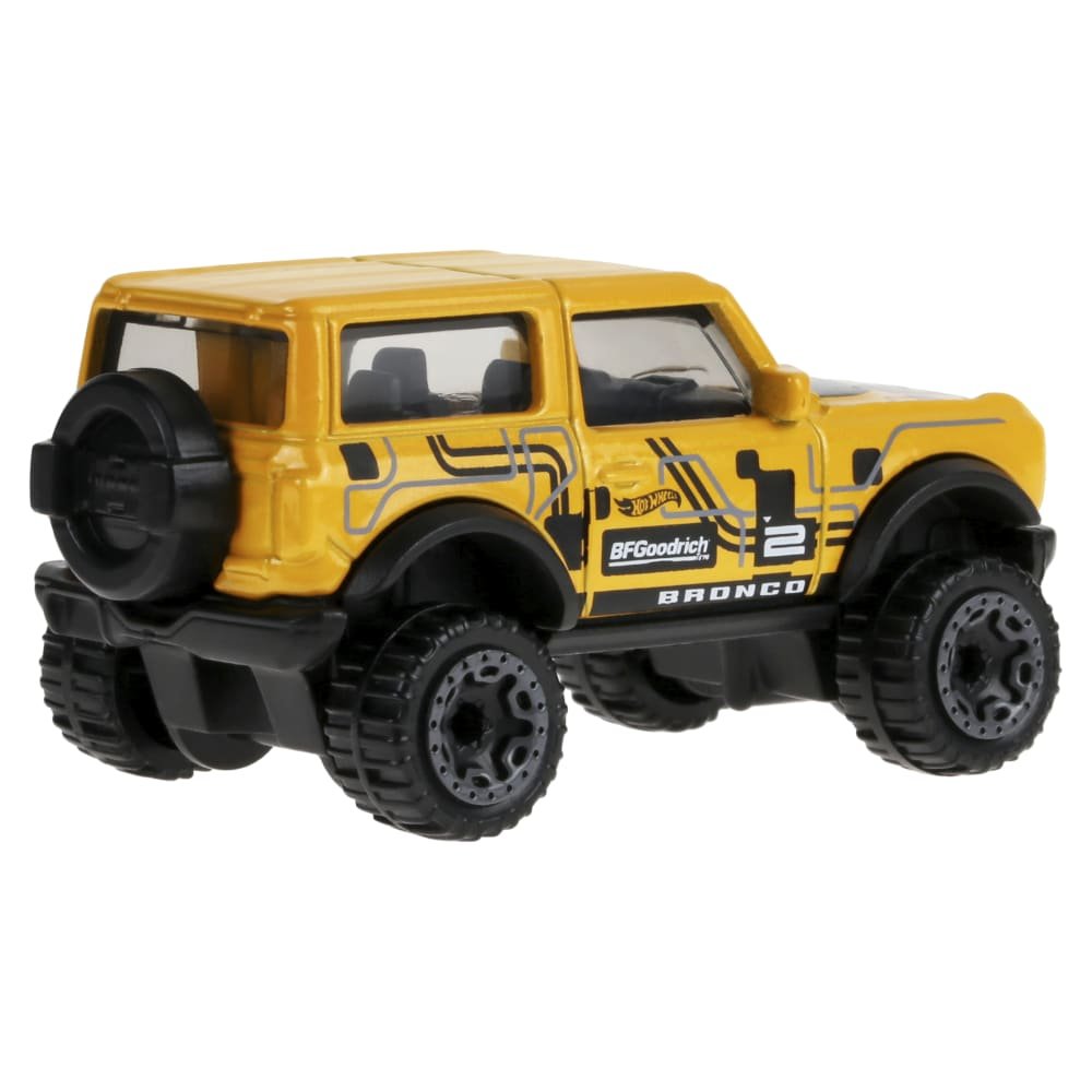 2025 21 Ford Bronco Yellow: Image 3