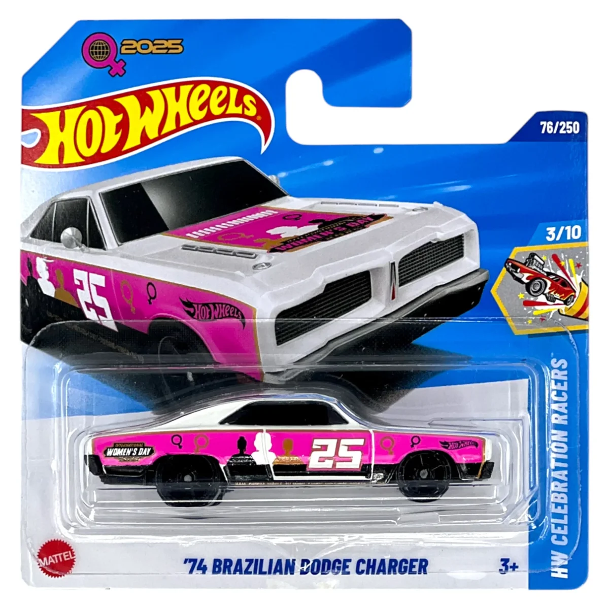 2025 74 Brazilian Dodge Charger White: Short: Image 2