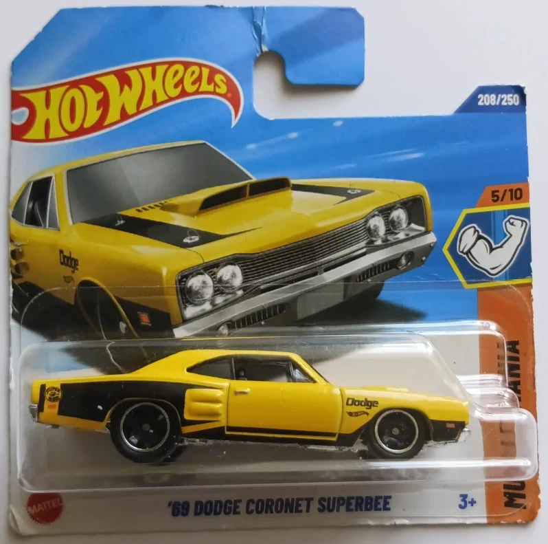 2025 69 Dodge Coronet Superbee Yellow: Short: Image 3