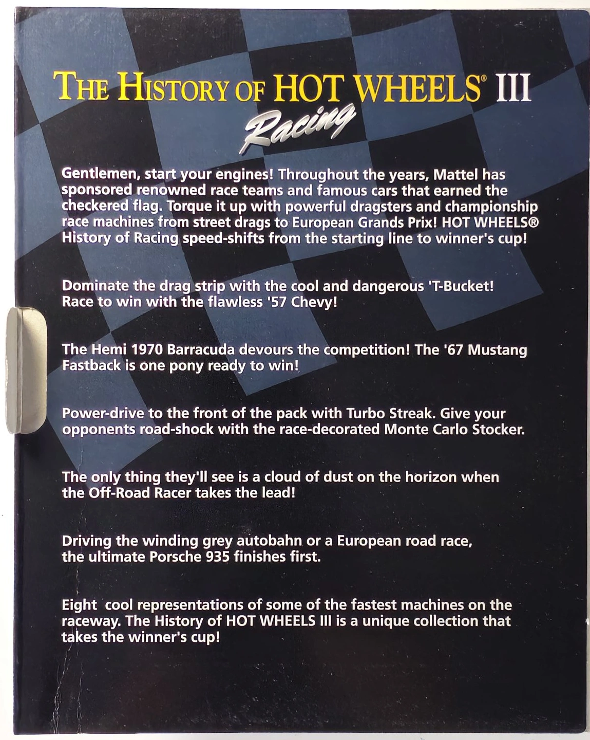 1997 FAO Schwarz History of Hot Wheels Racing III 8-Pack Other: Image 4