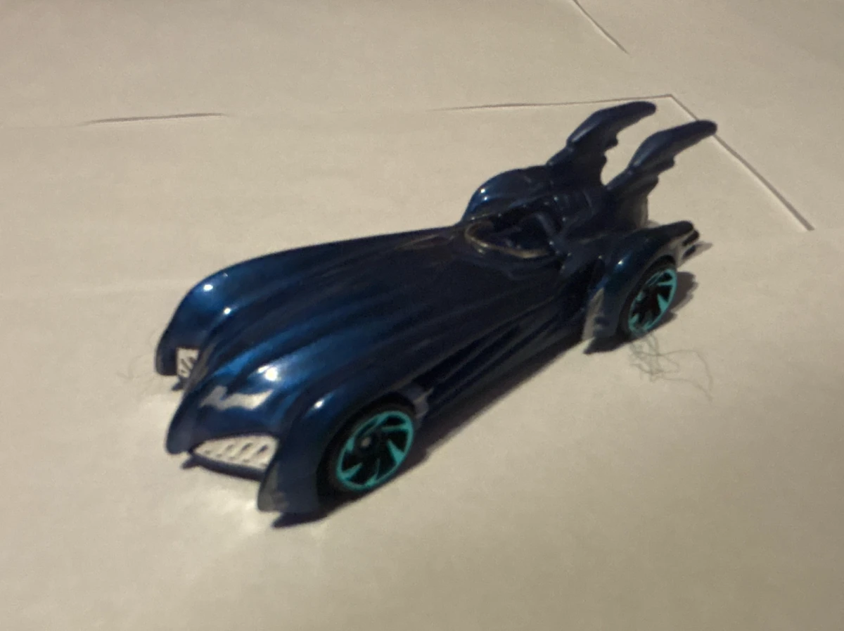 2025 Batman & Robin Batmobile Blue: No Package: Image 3