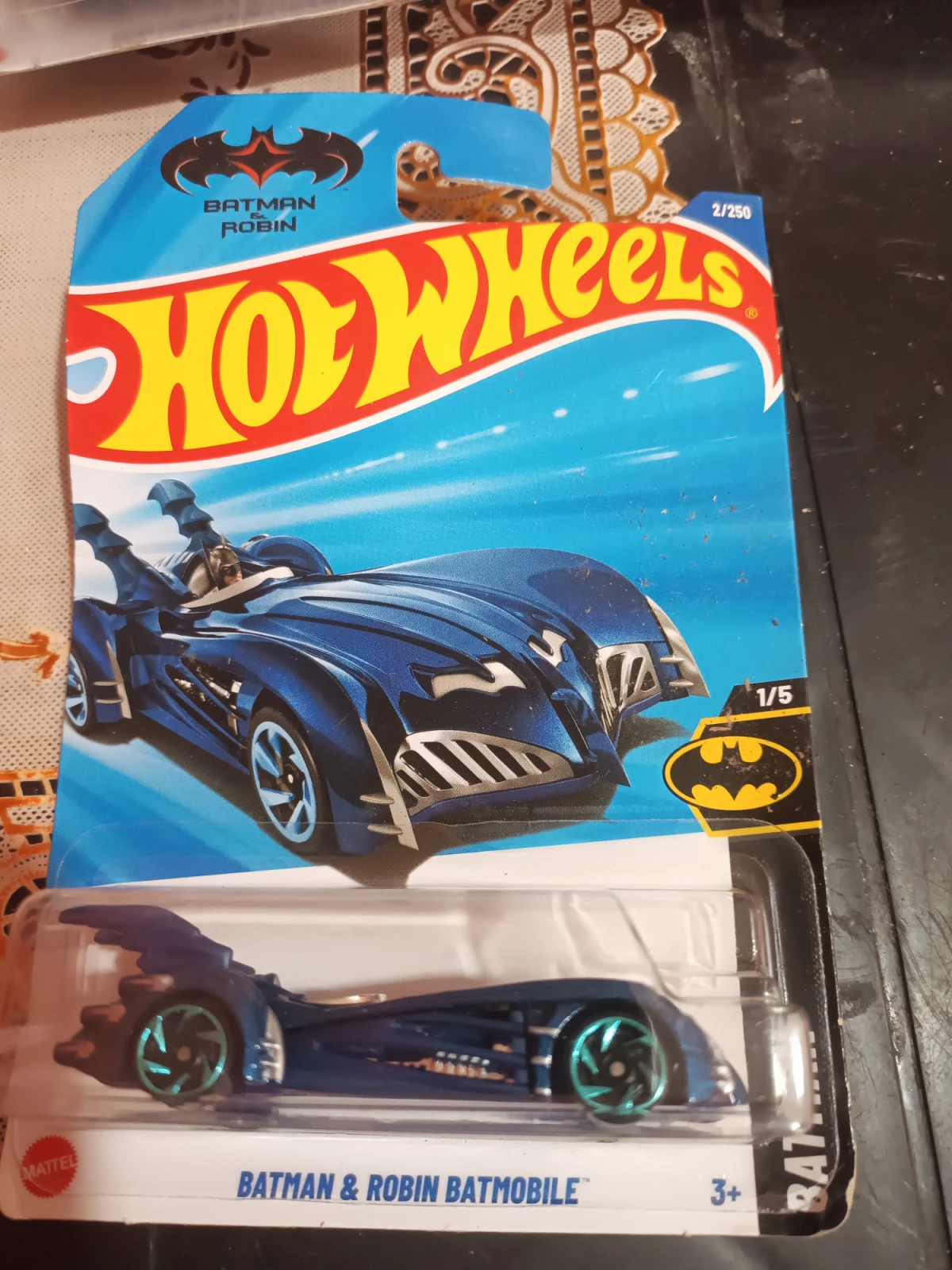 2025 Batman & Robin Batmobile Blue: Long (INT): Image 2