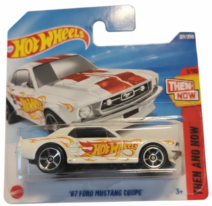 2025 67 Ford Mustang Coupe White: Short: Image 2
