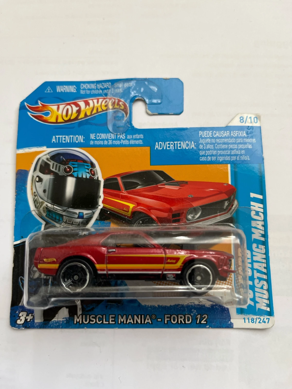 2012 70 Ford Mustang Mach 1 Red: Short: Image 2