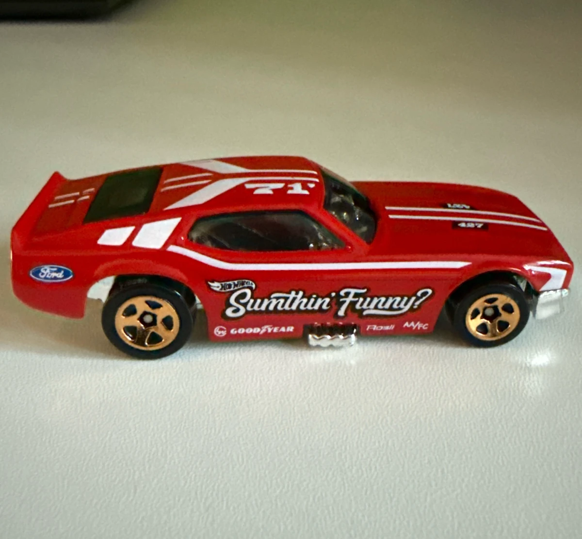 2025 71 Mustang Funny Car Red: No Package: Image 2