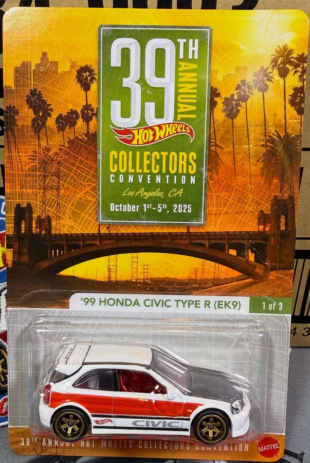 Hot Wheels 99 Honda Civic Type R (EK9)