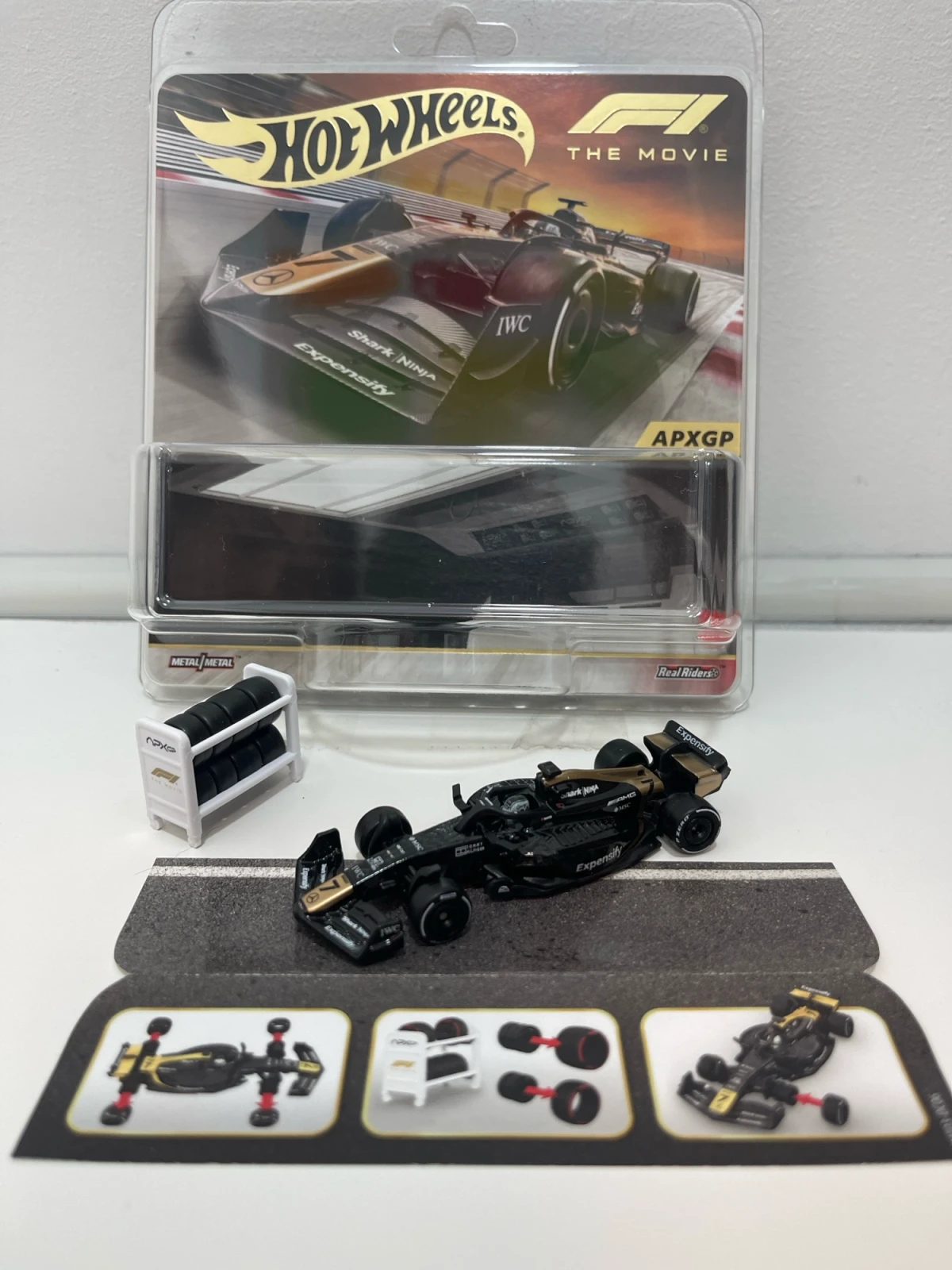 2025 Hot Wheels F1 the Movie - APXGP Black: No Package: Image 2