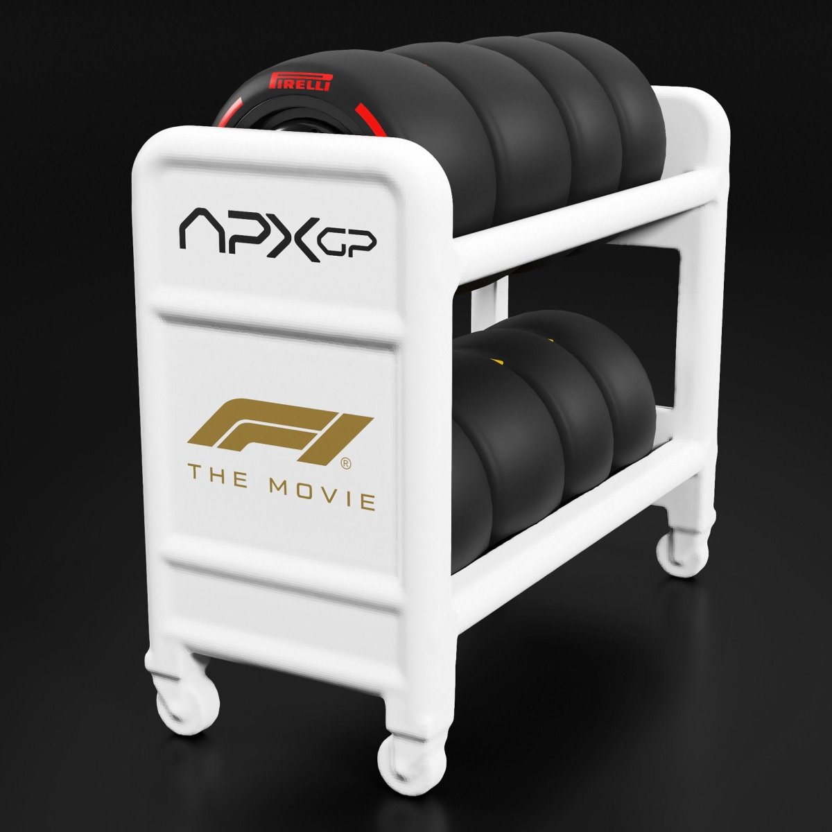 2025 Hot Wheels F1 the Movie - APXGP Black: Image 7