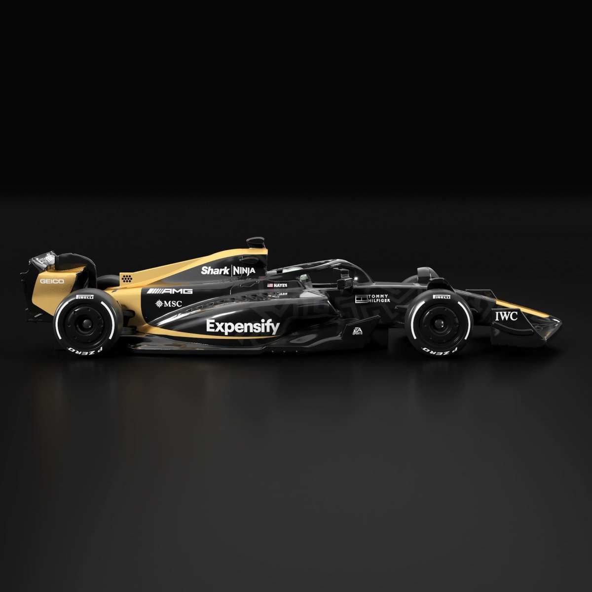 2025 Hot Wheels F1 the Movie - APXGP Black: Image 10