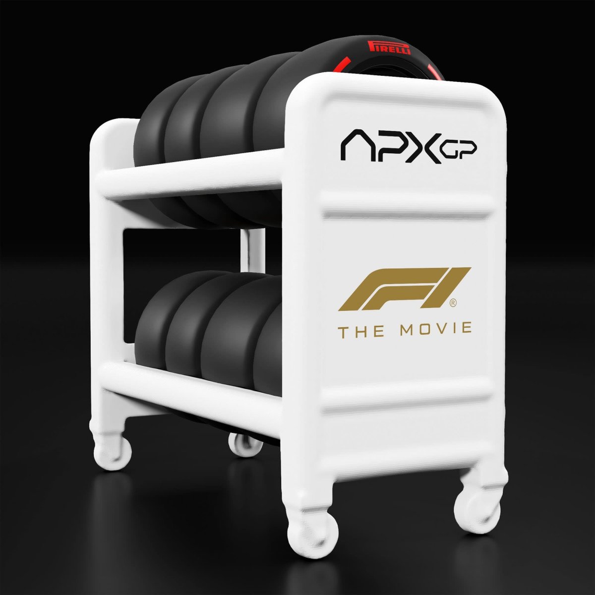 2025 Hot Wheels F1 the Movie - APXGP Black: Image 15
