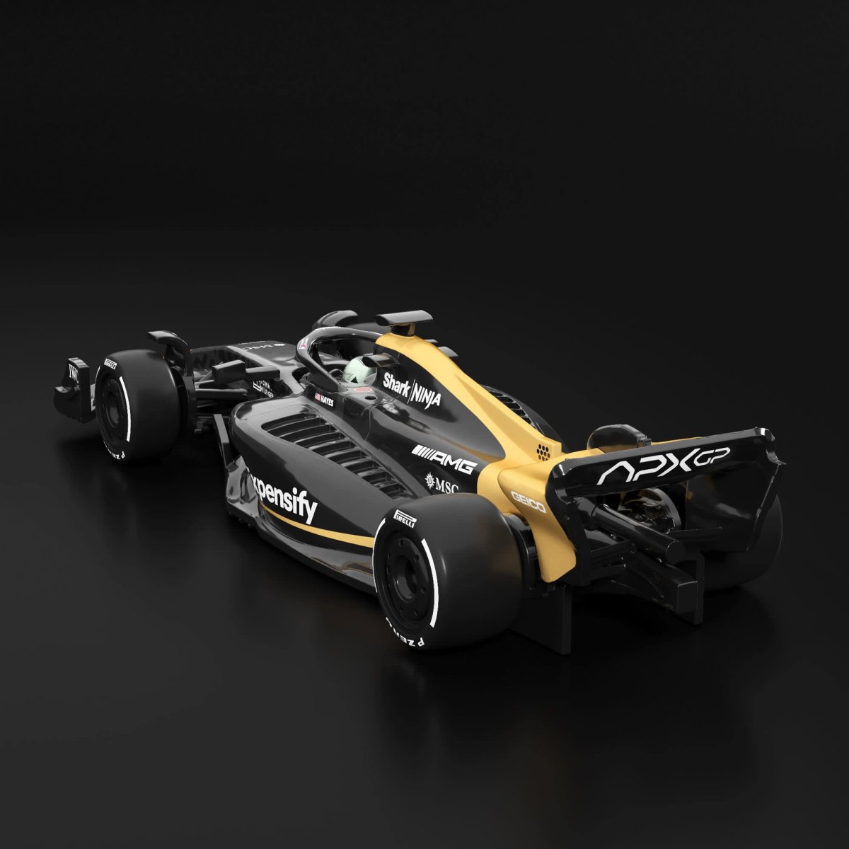 2025 Hot Wheels F1 the Movie - APXGP Black: Image 20