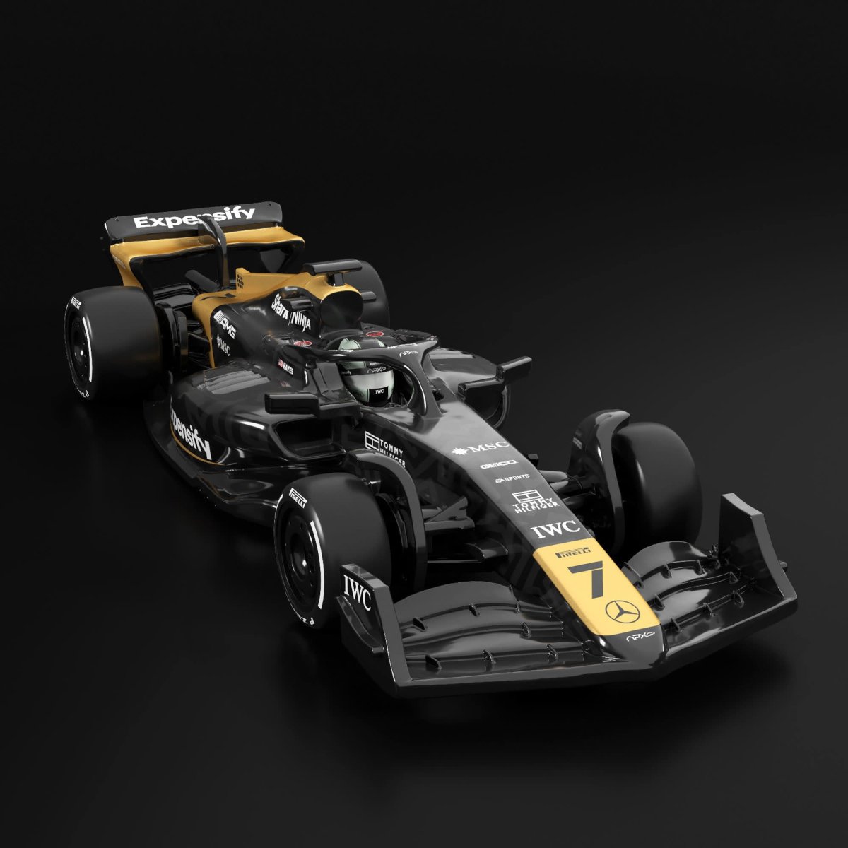 2025 Hot Wheels F1 the Movie - APXGP Black: Image 9