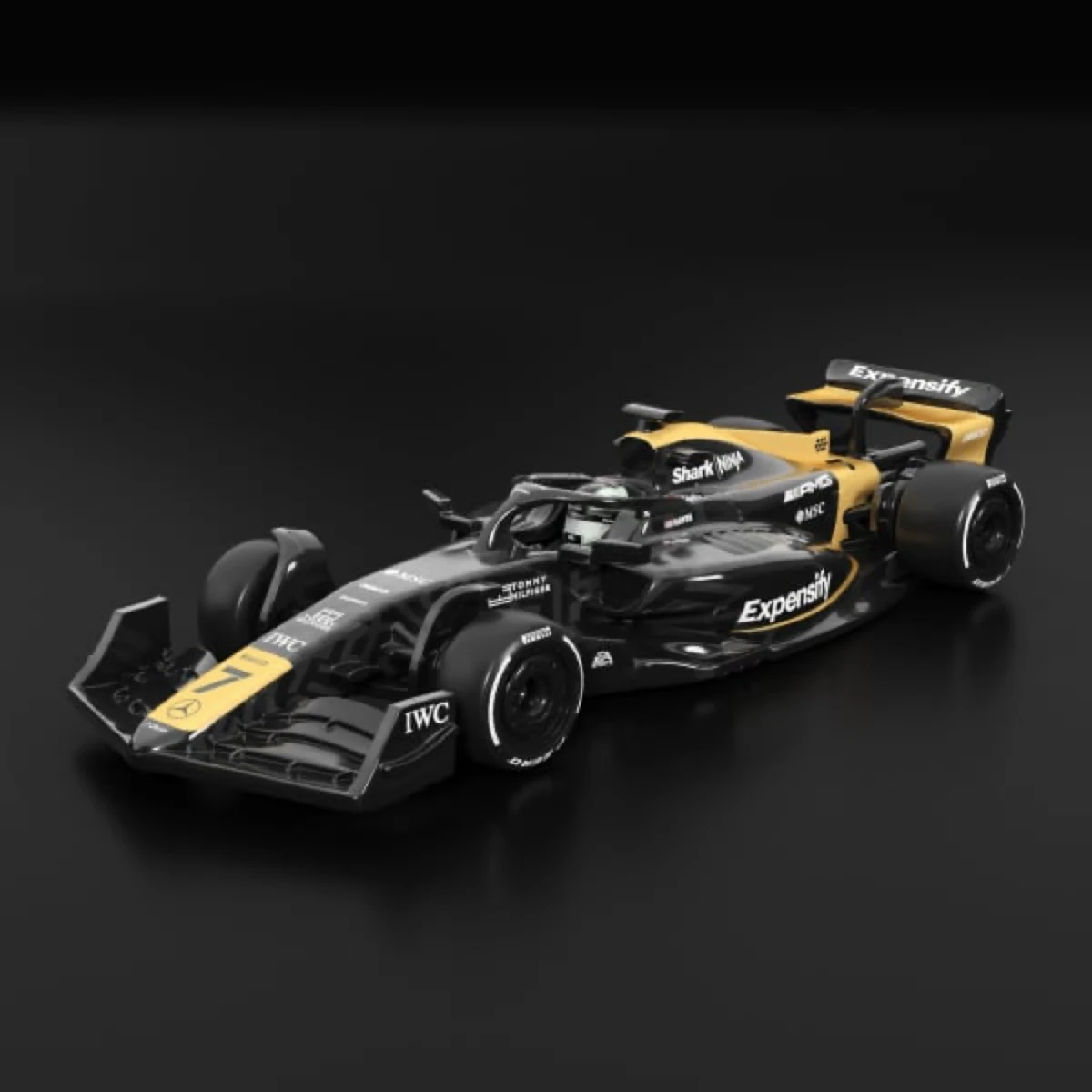 2025 Hot Wheels F1 the Movie - APXGP Black: Long (US): Image 4
