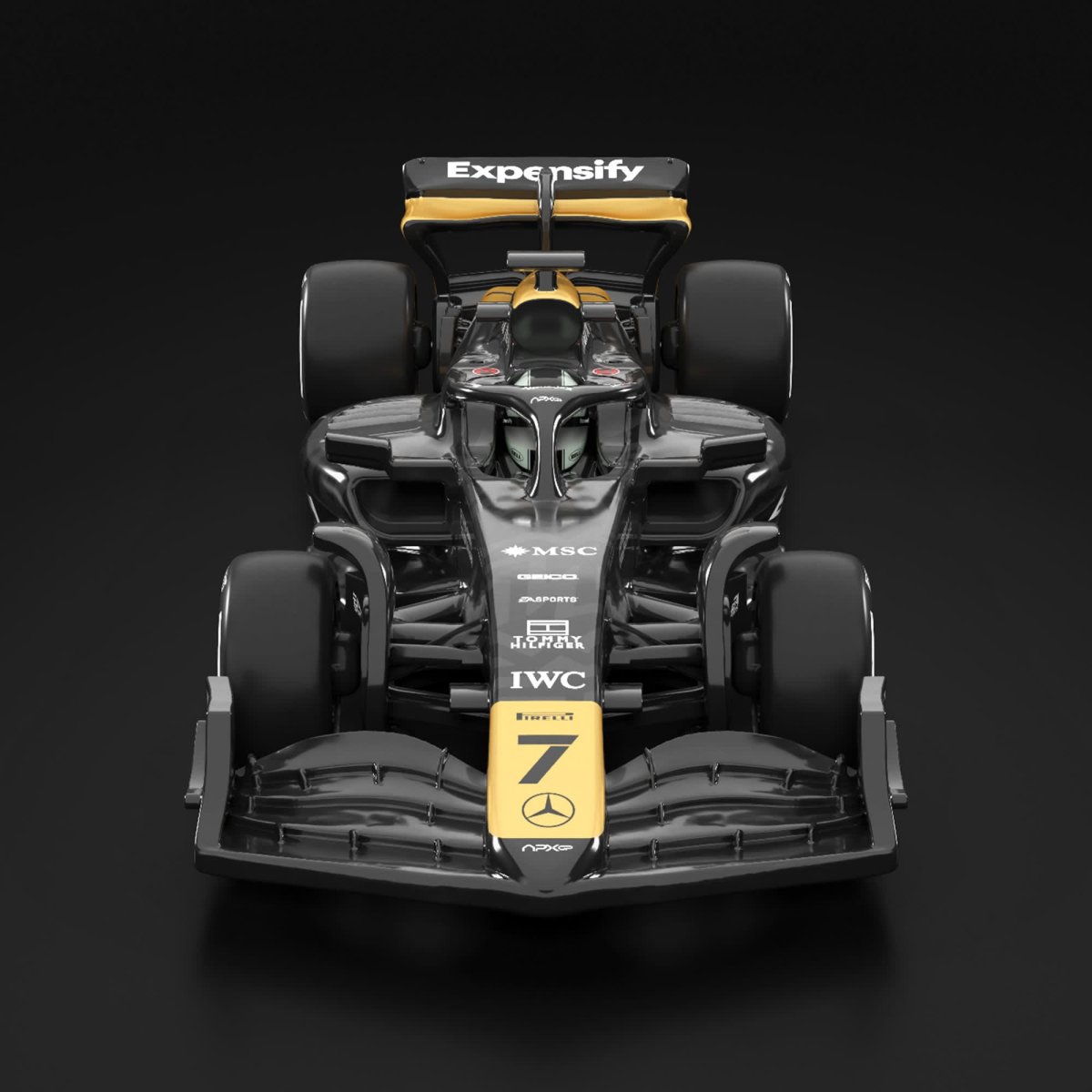 2025 Hot Wheels F1 the Movie - APXGP Black: Image 8