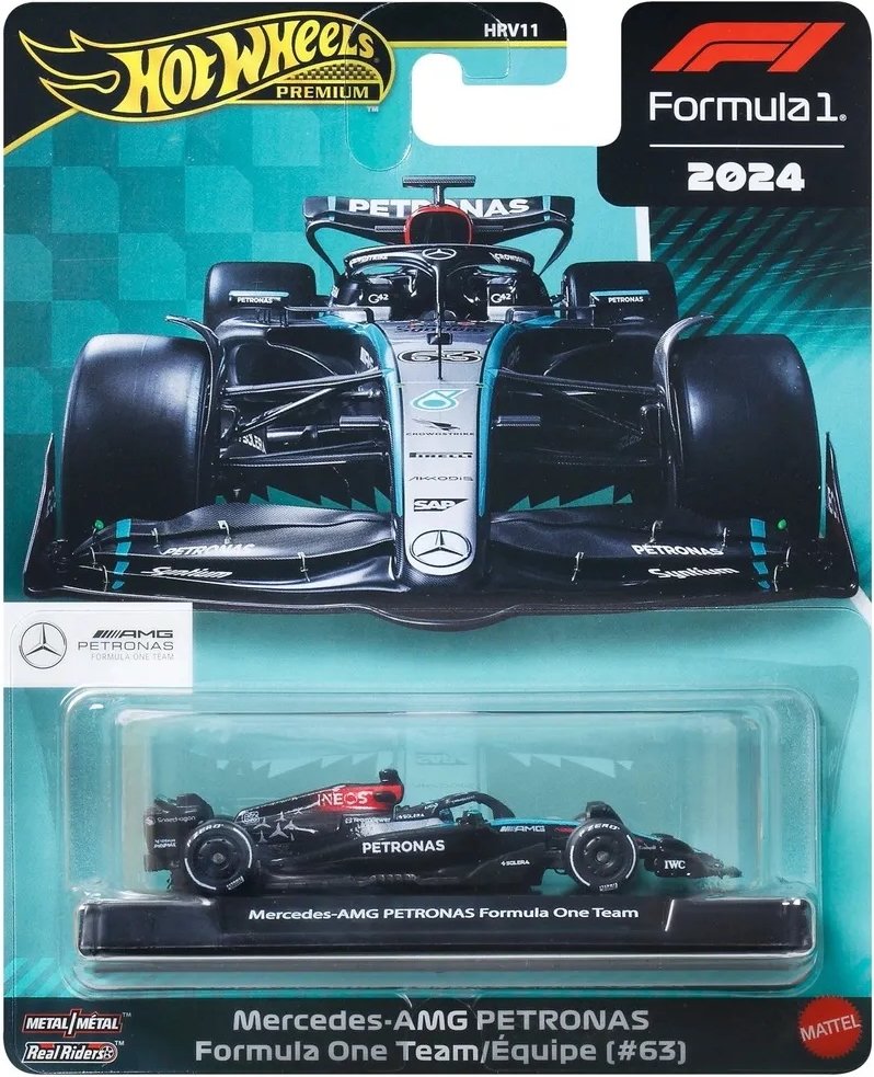 Hot Wheels Mercedes-AMG PETRONAS Formula One Team - W15 (#63)