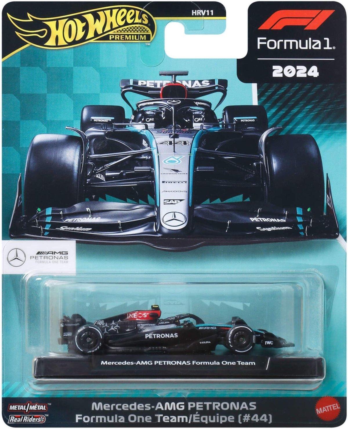 Hot Wheels Mercedes-AMG PETRONAS Formula One Team - W15 (#44)