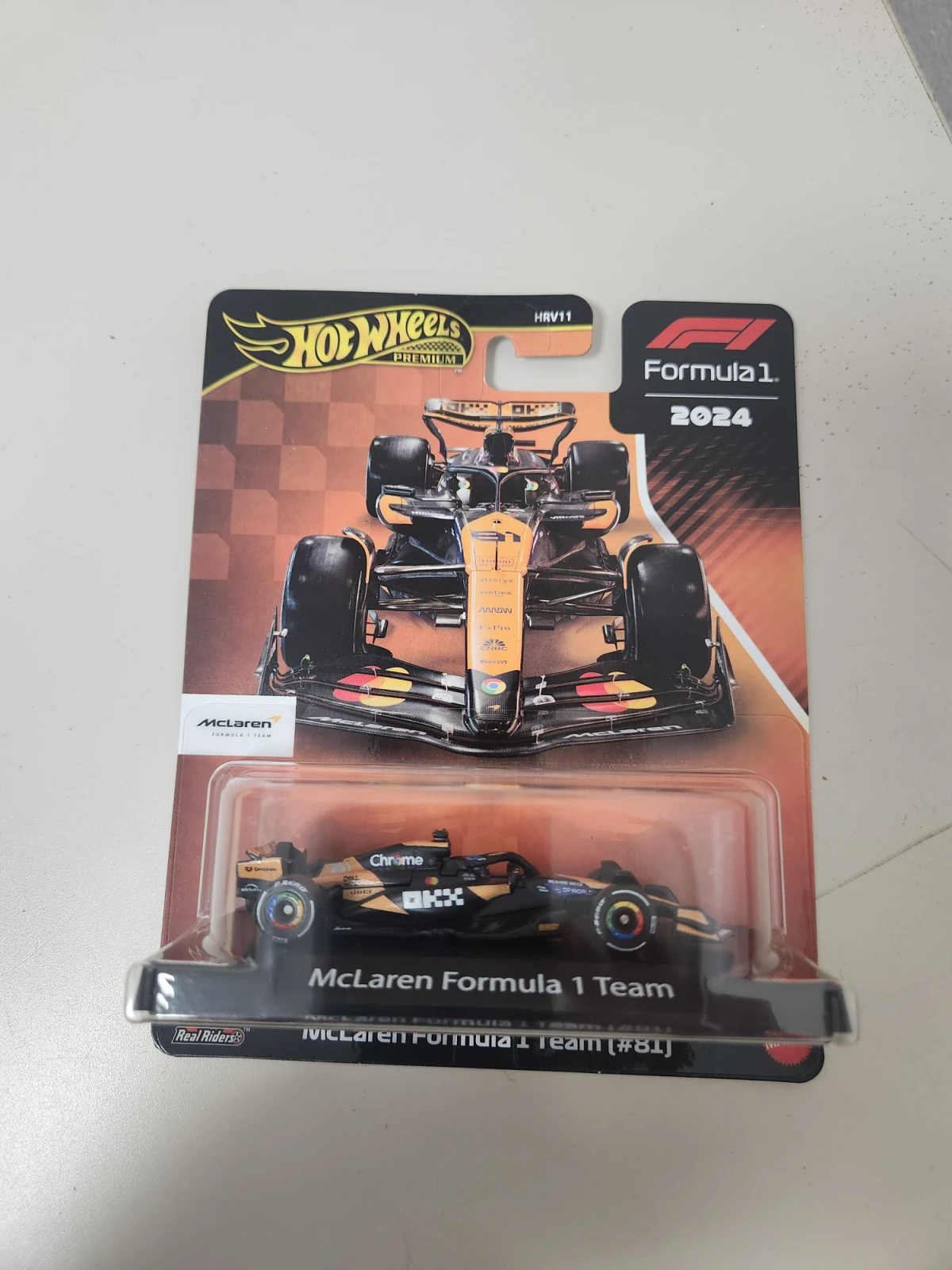 2025 McLaren Formula 1 Team - MCL38 (#4) Orange: Long (US): Image 2