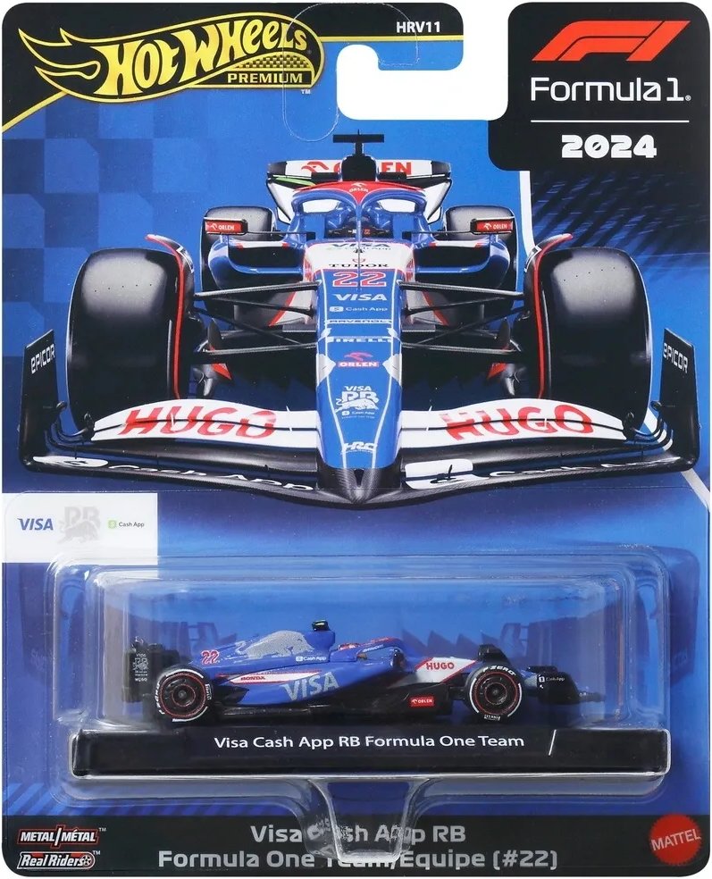 Hot Wheels Visa Cash App RB Formula One Team - VCARB 01 (#22)