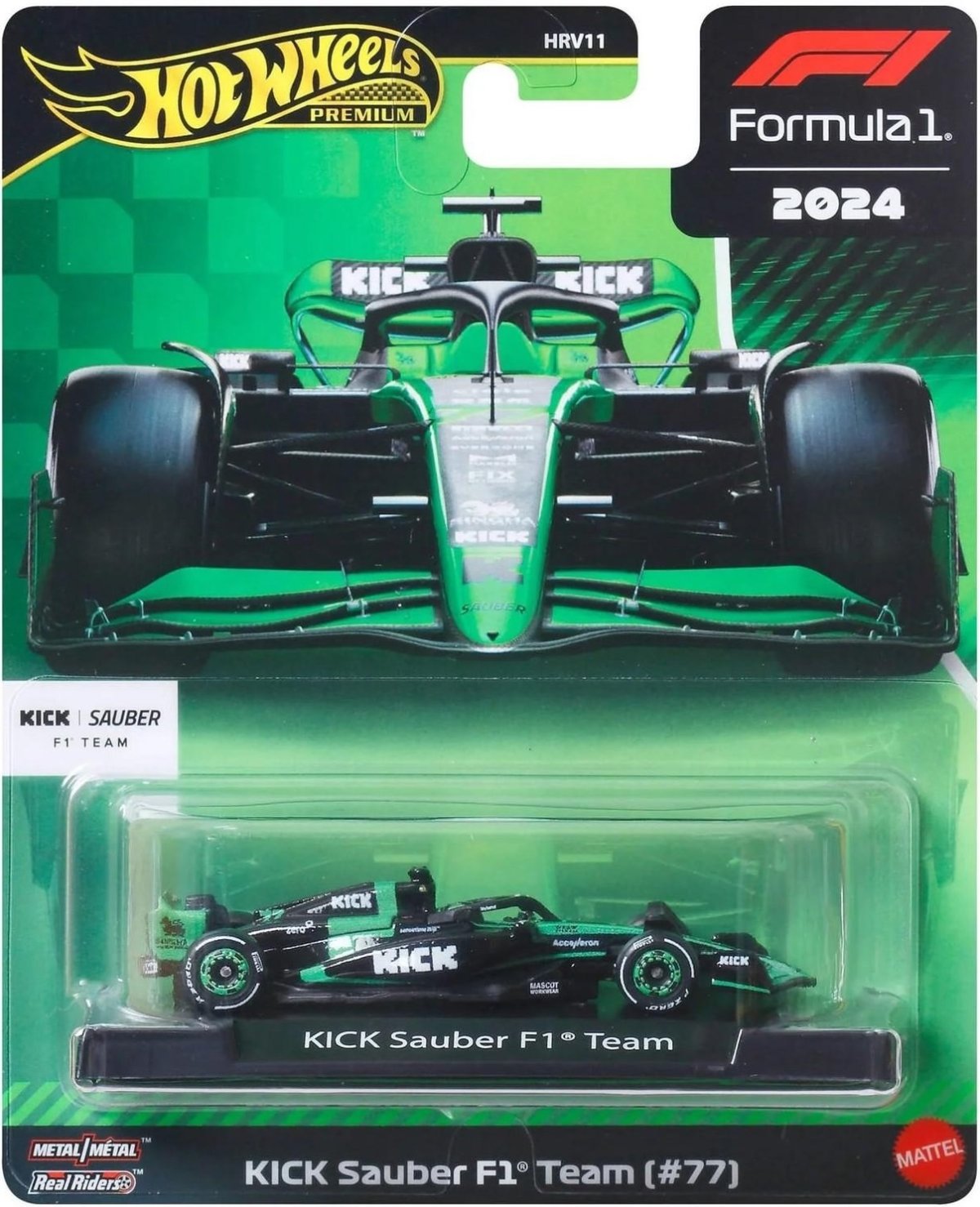 Hot Wheels Stake F1 Team KICK Sauber - C44 (#77)