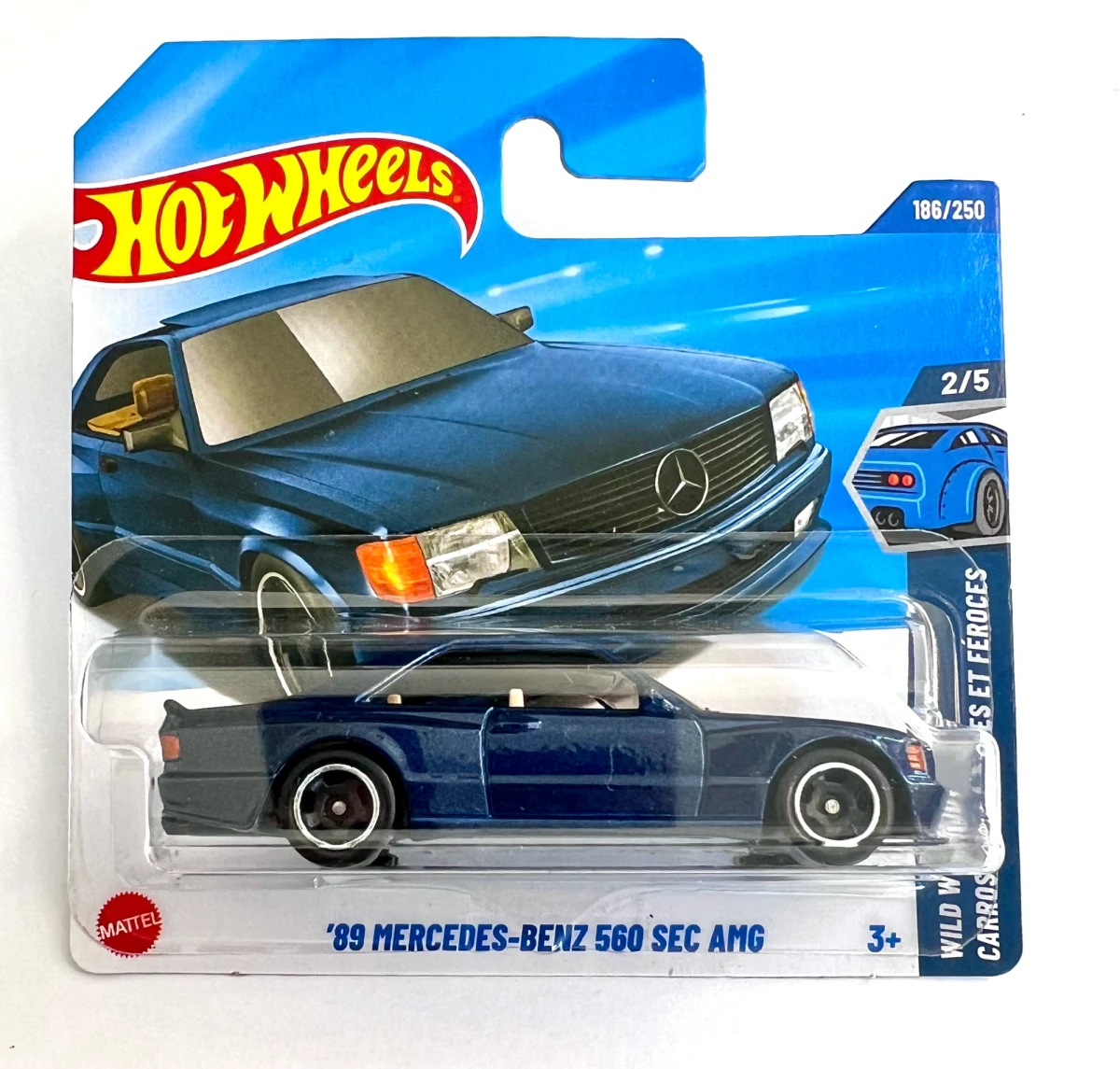 2025 89 Mercedes-Benz 560 SEC AMG Blue: Short: Image 2