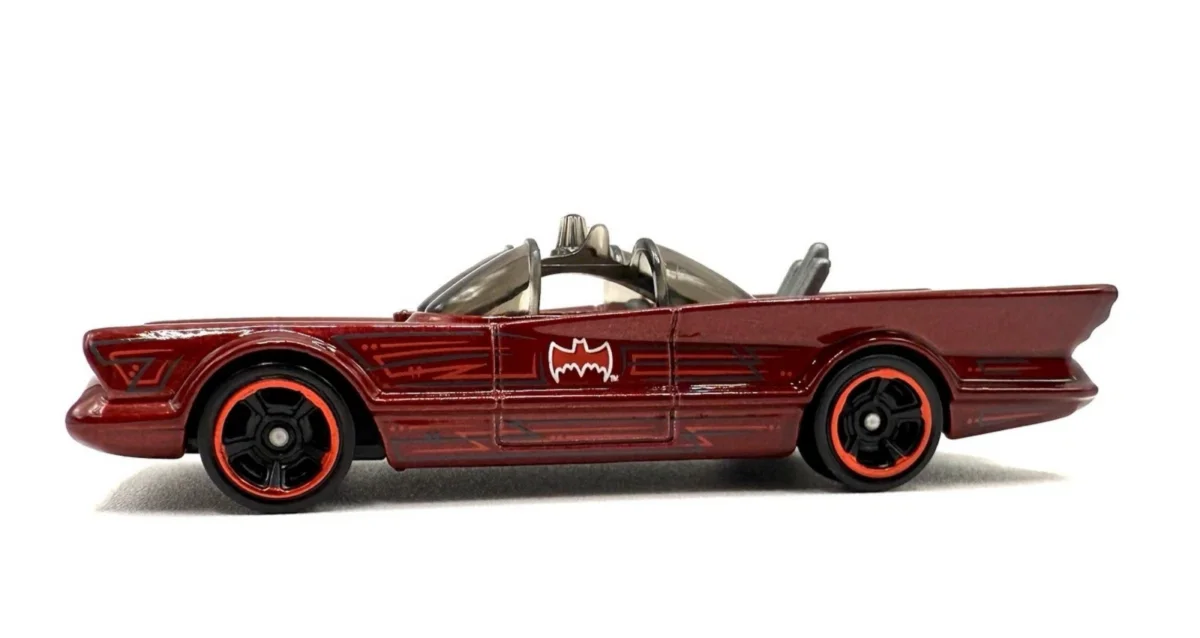 2025 TV Series Batmobile Red: No Package: Image 4