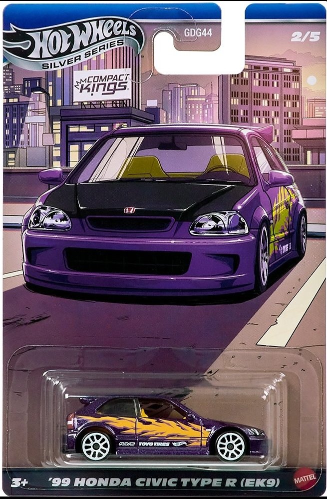 Hot Wheels 99 Honda Civic Type R (EK9)