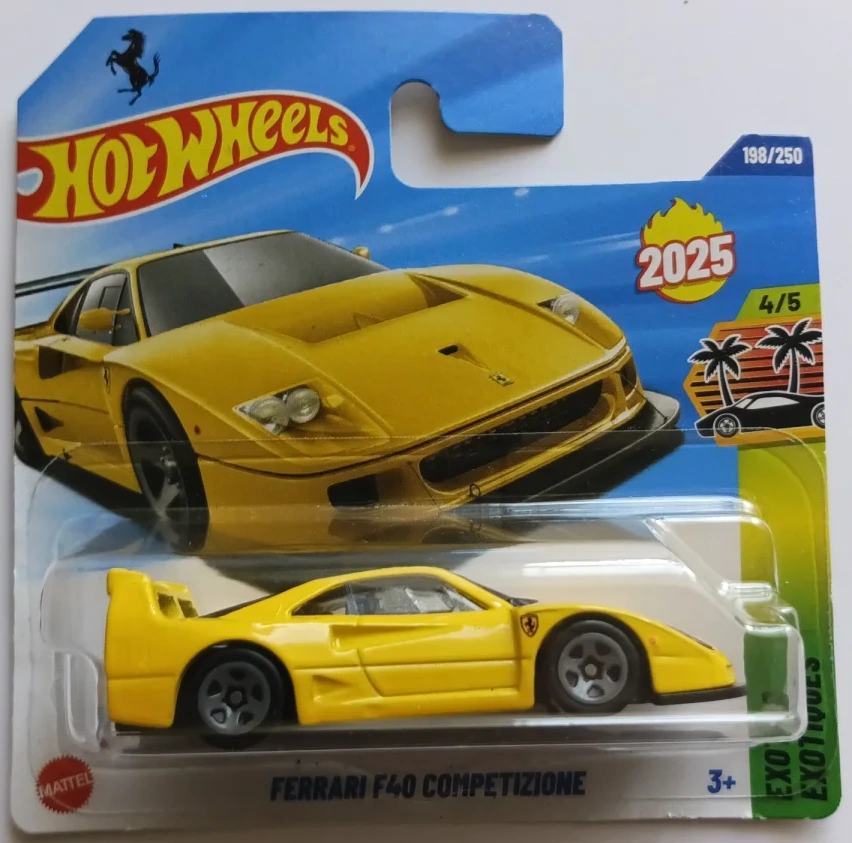 2025 Ferrari F40 Competizione Yellow: Short: Image 3