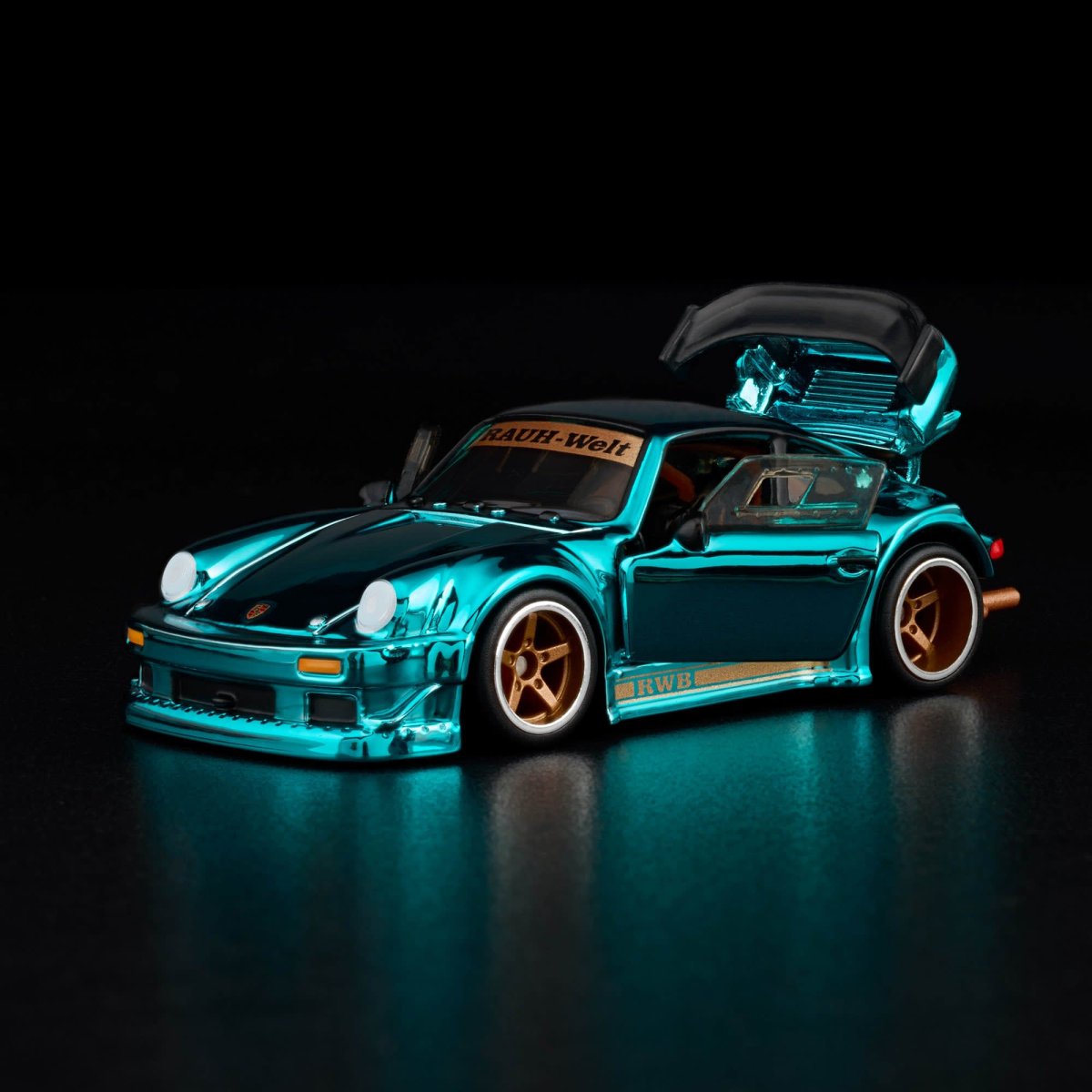 2025 RWB Porsche 930 Teal: Image 5