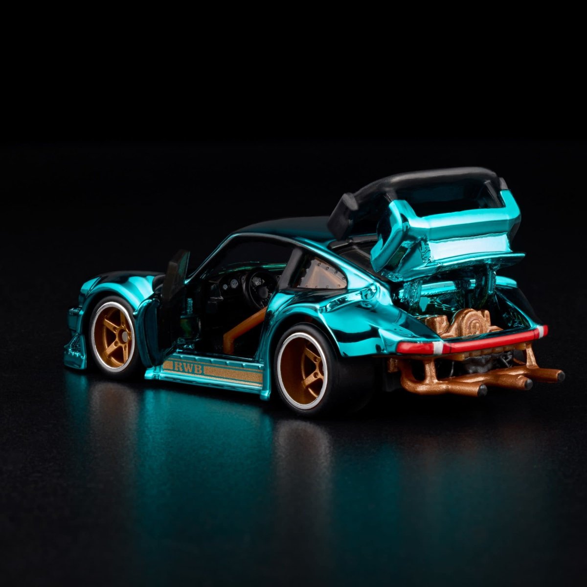 2025 RWB Porsche 930 Teal: Image 12