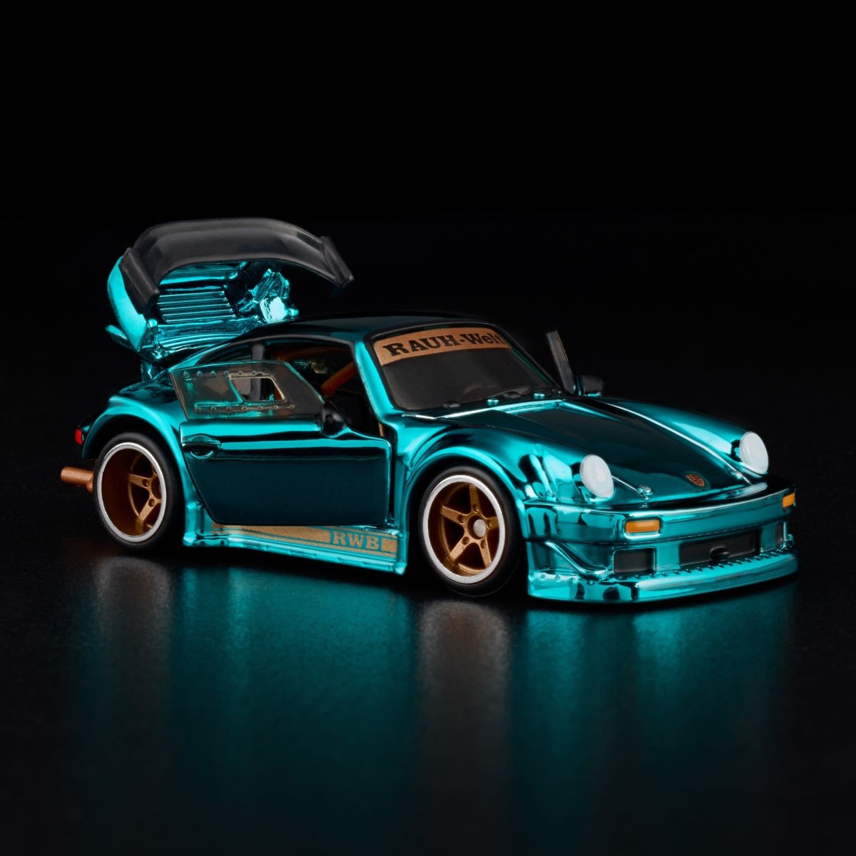 2025 RWB Porsche 930 Teal: Image 4