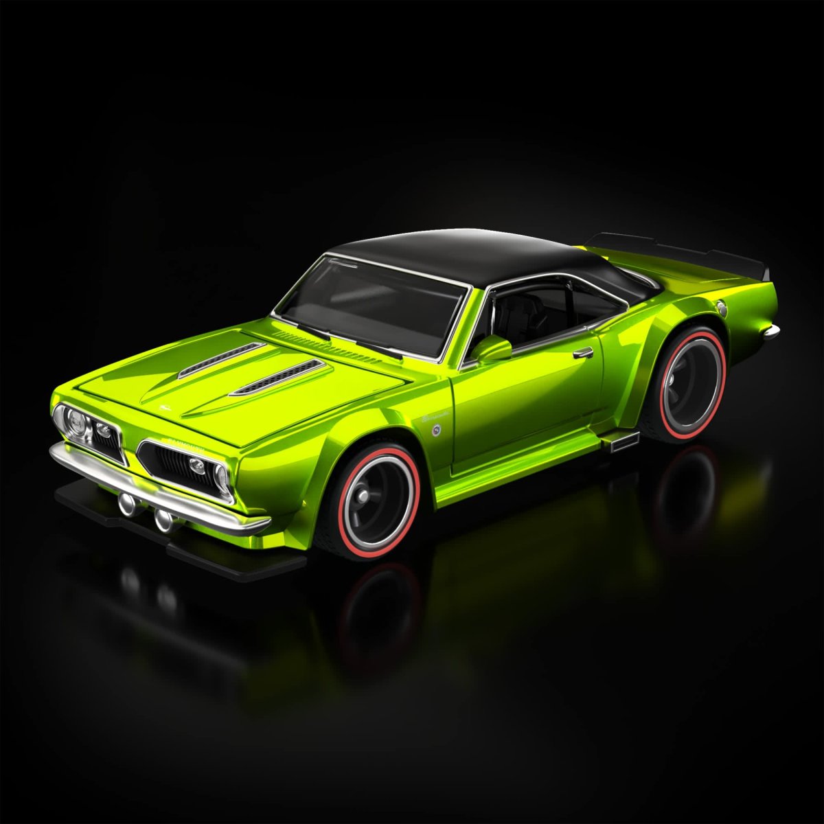 2025 1968 Custom Plymouth Barracuda Green: Image 15