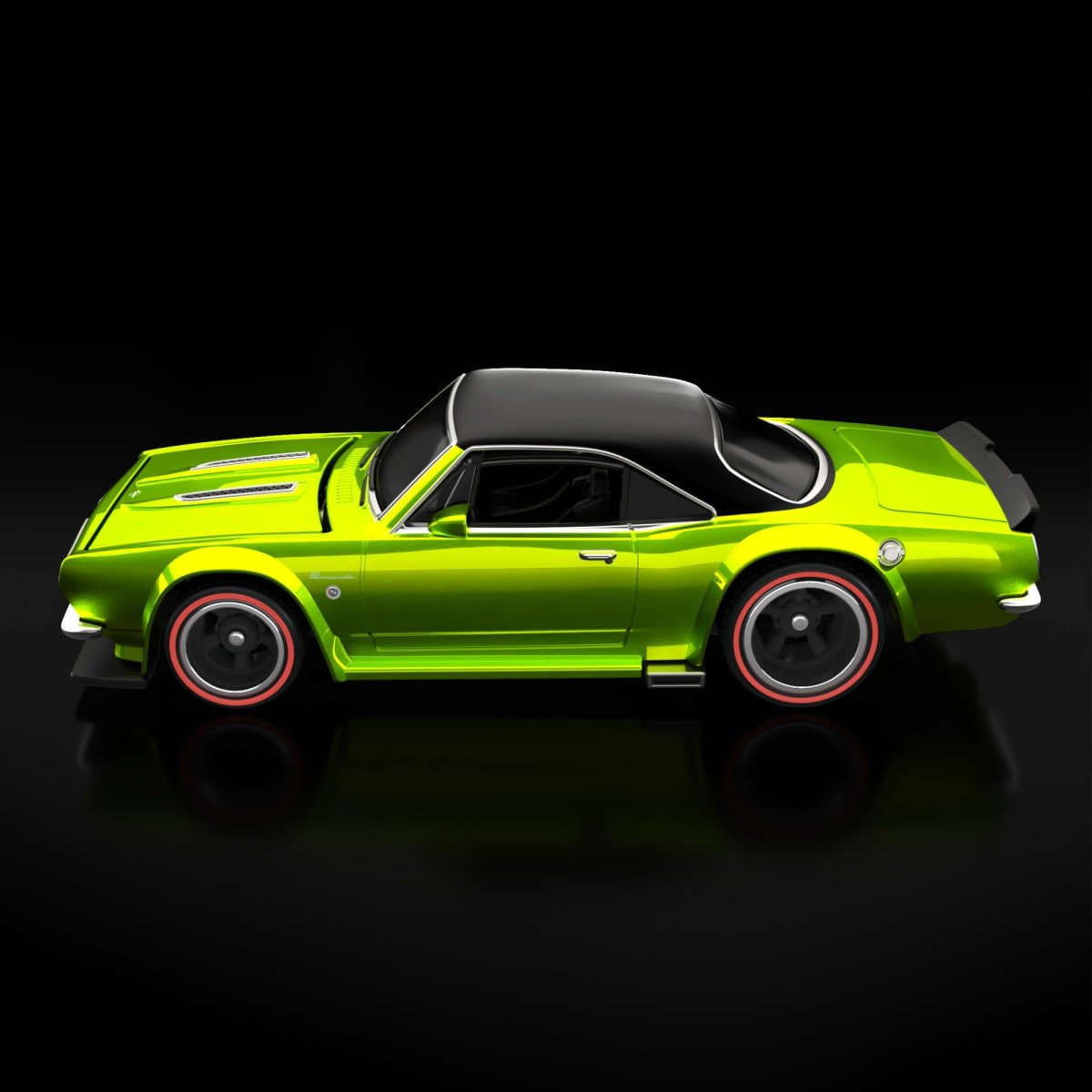 2025 1968 Custom Plymouth Barracuda Green: Image 14
