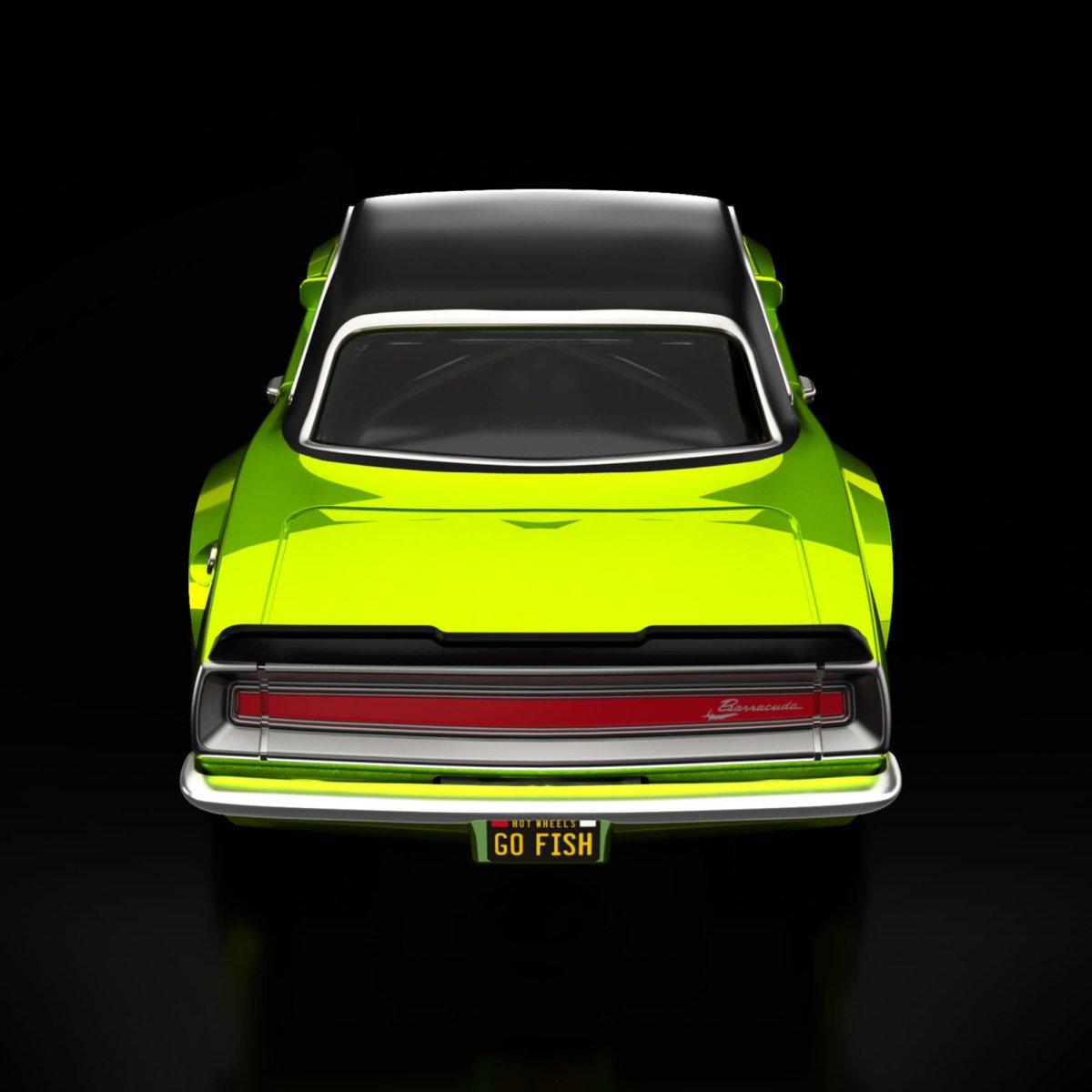 2025 1968 Custom Plymouth Barracuda Green: Image 8