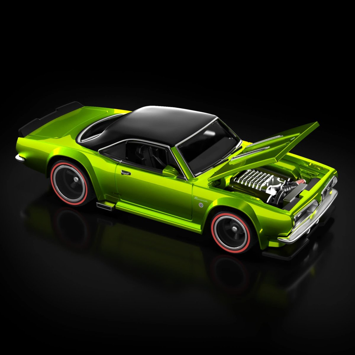 2025 1968 Custom Plymouth Barracuda Green: Image 3