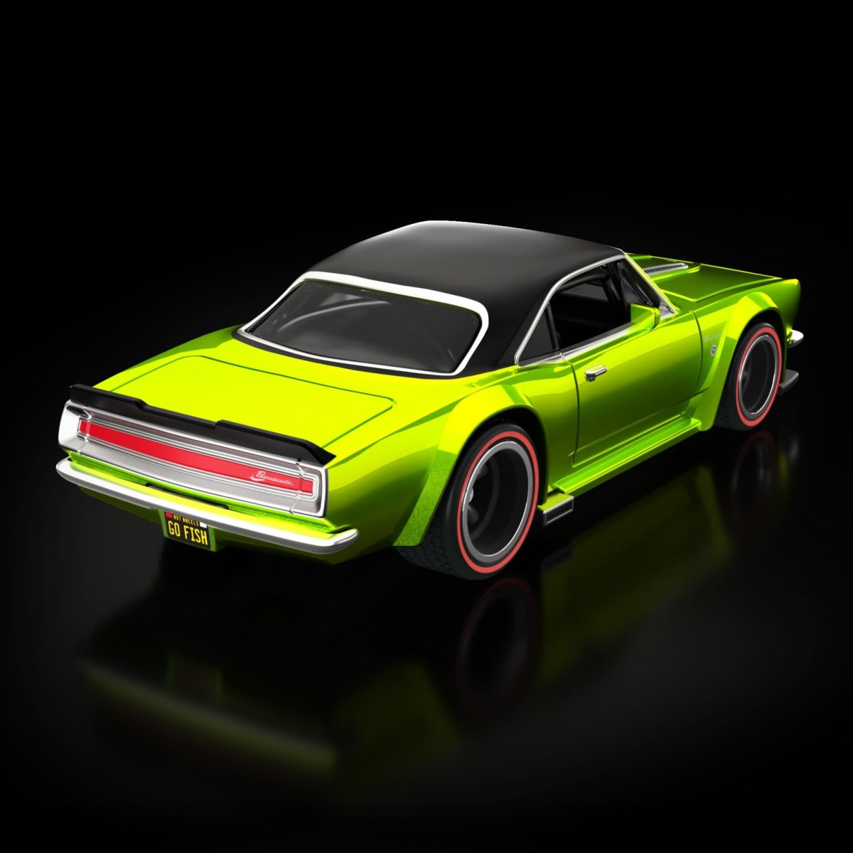 2025 1968 Custom Plymouth Barracuda Green: Image 7