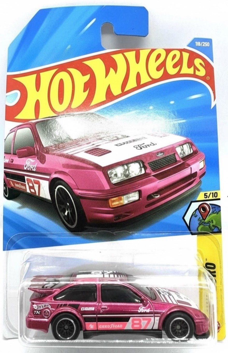 Hot Wheels 87 Ford Sierra Cosworth
